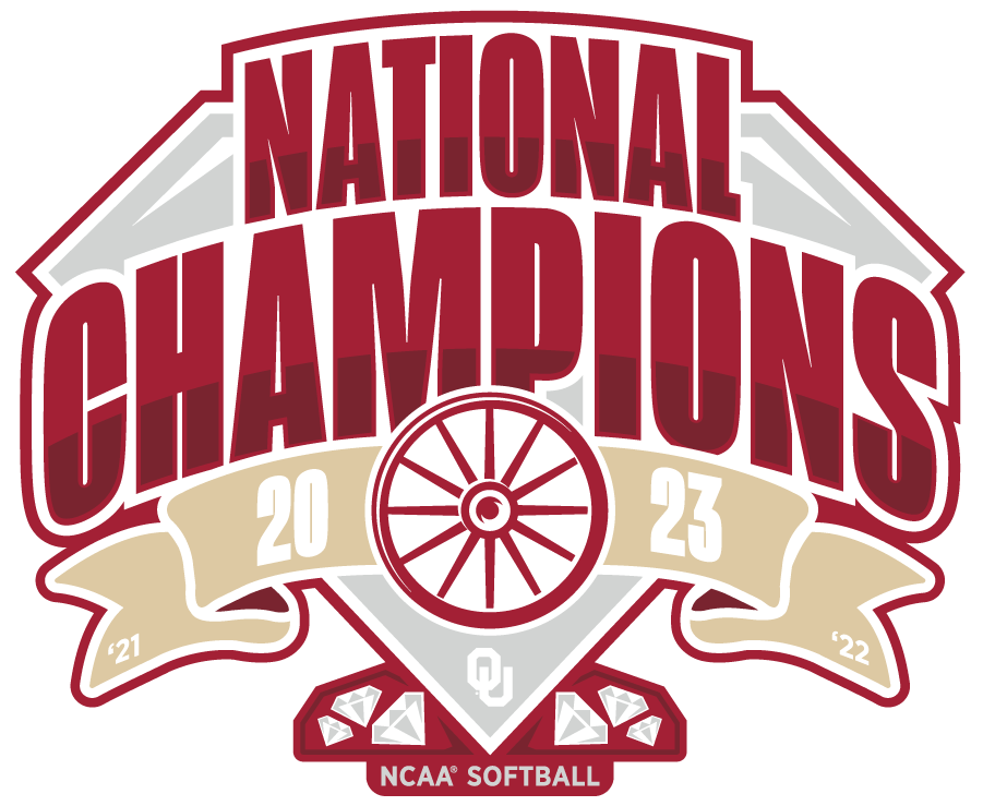 Oklahoma Sooners 2023 Champion Logo diy iron on heat transfer